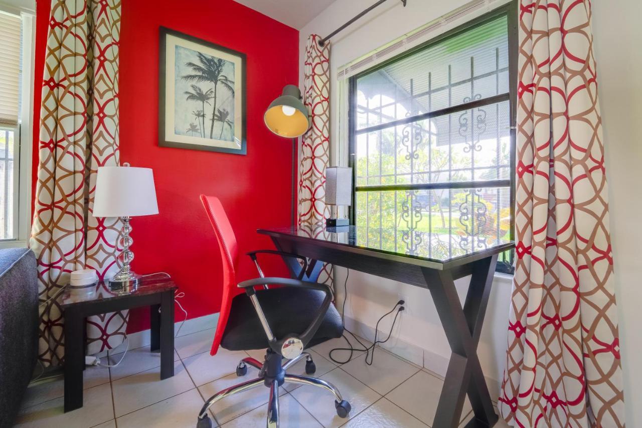 Beach Chairs, Good Kitchen, Strong Wifi On 14Th Ave Fort Lauderdale Buitenkant foto